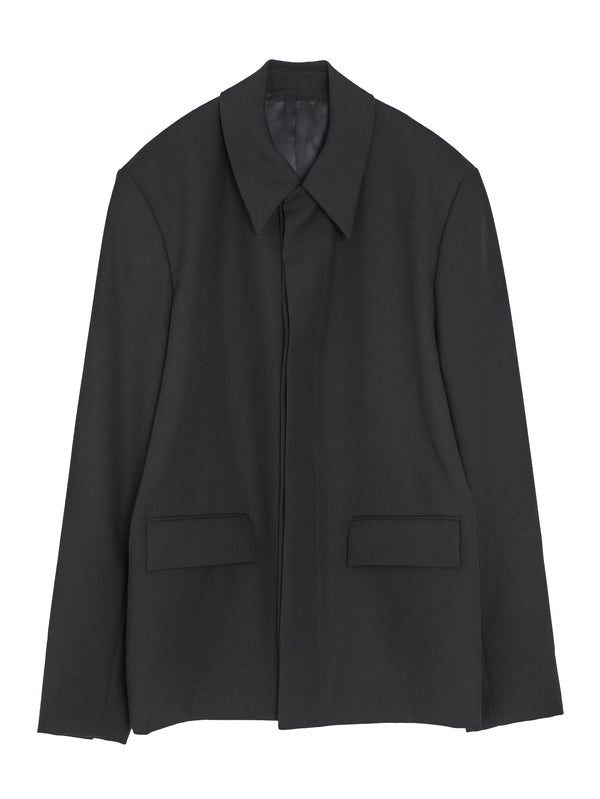 Wool Jacket Tourbe Rustic