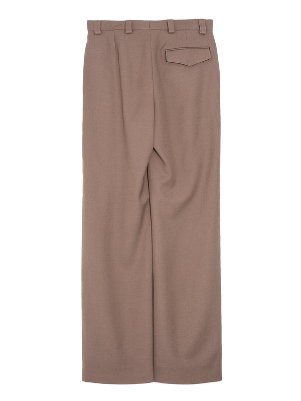 Gabardine Castoro Trousers