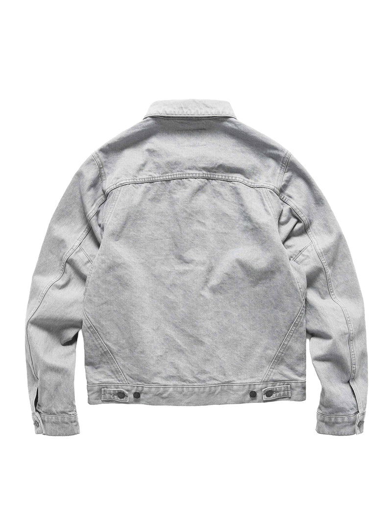 Haven Rig Jacket Bio Wash Cotton Denim Light Grey – Opia