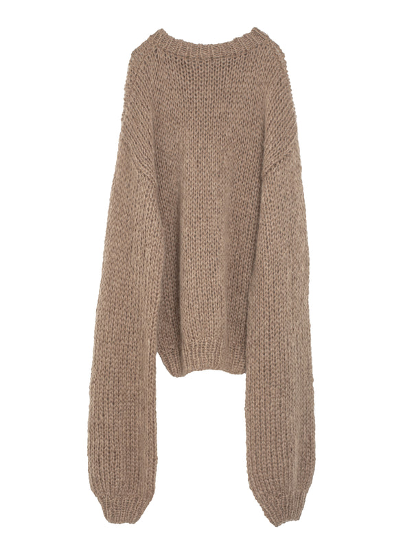 Pullo Oversized Knit Camel