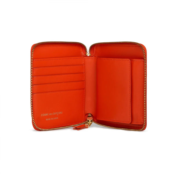 CDG Classic Line Large Card Wallet Orange