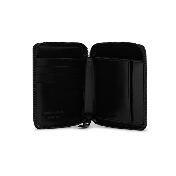 CDG Very Black Line Full Zip Around Wallet SA2100VB