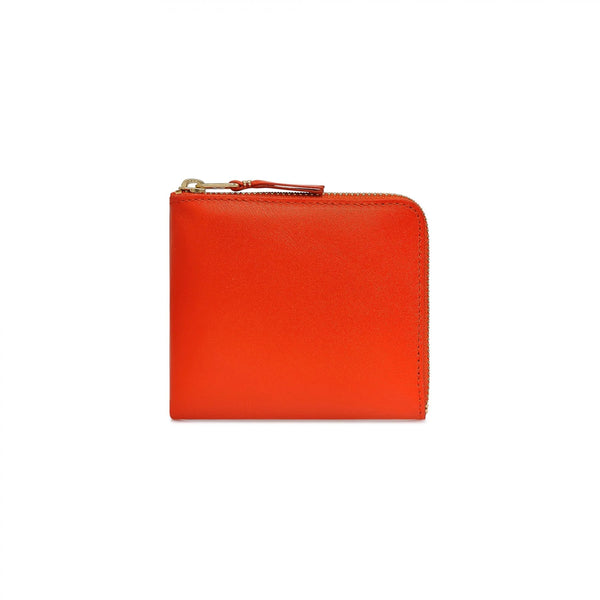 CDG Classic Side Zip Wallet Orange