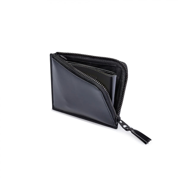 CDG Very Black Line Side Zip Wallet SA3100VB
