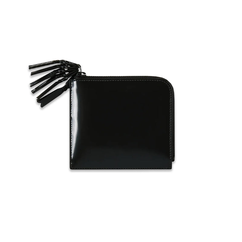 CDG Zipper Medley Side Zip Wallet Black SA3100ZM