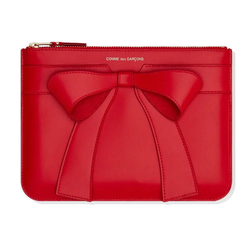 CDG Big Bow Pouch Red SA5100BB