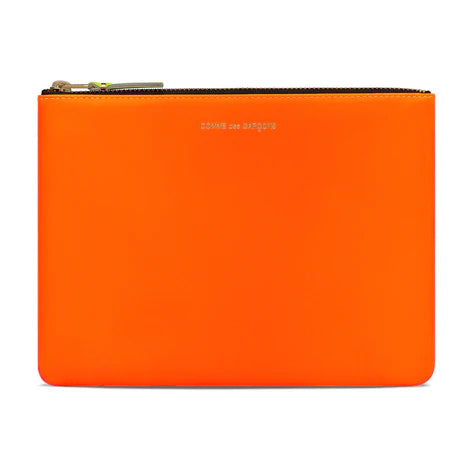 CDG Super Fluo Pouch Light Orange Pink SA5100SF