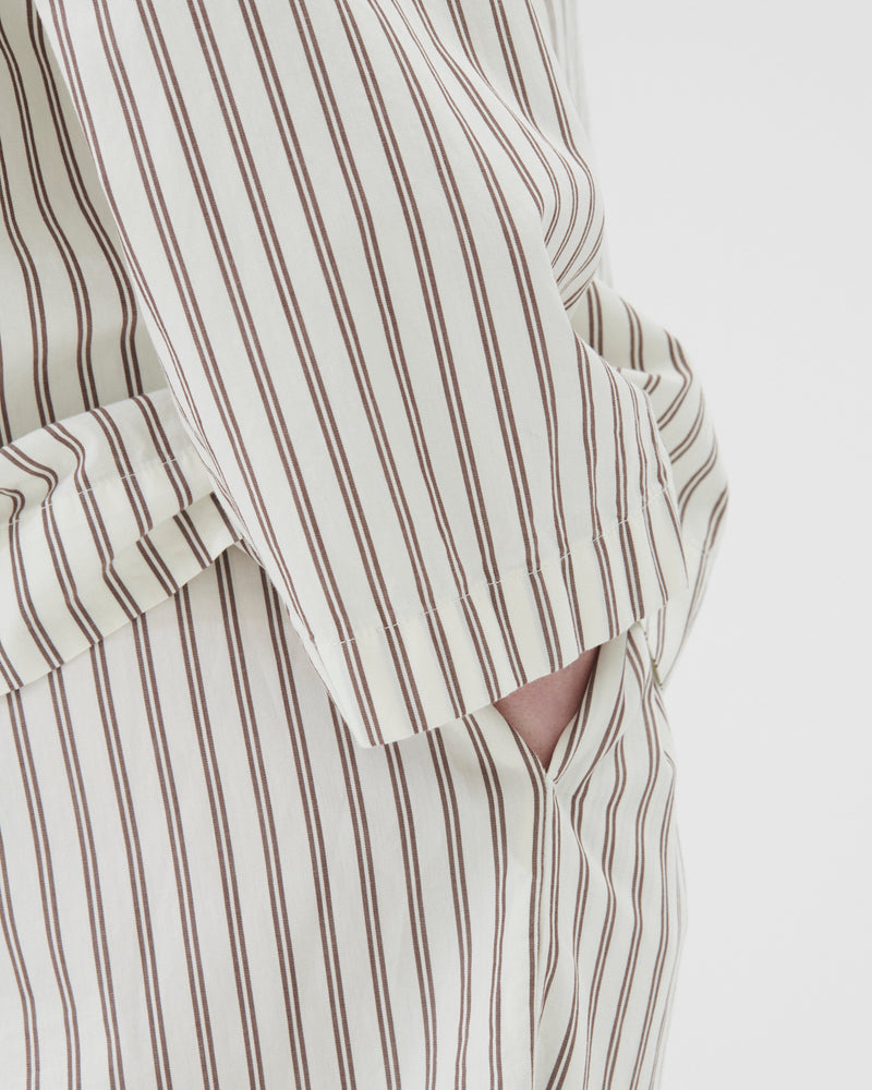 Cotton Poplin Pyjamas Pants Hopper Stripes