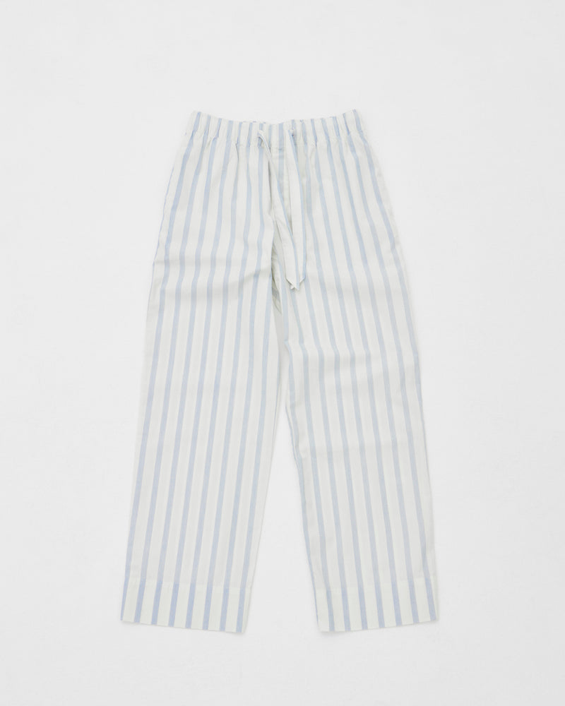 Cotton Poplin Pyjamas Pants Needle Stripes