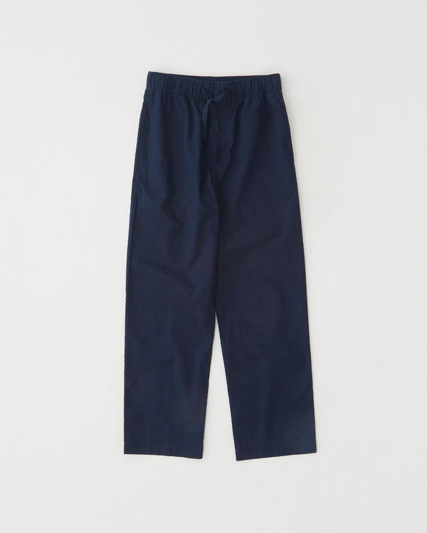 Cotton Poplin Pyjamas Pants True Navy