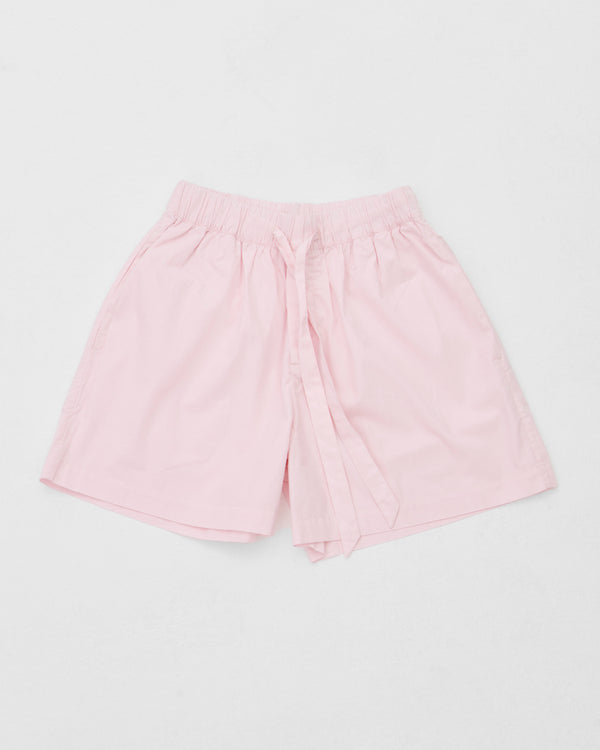 Cotton Poplin Pyjamas Shorts Soft Pink