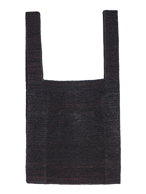 Raffia Shopping Bag Rust