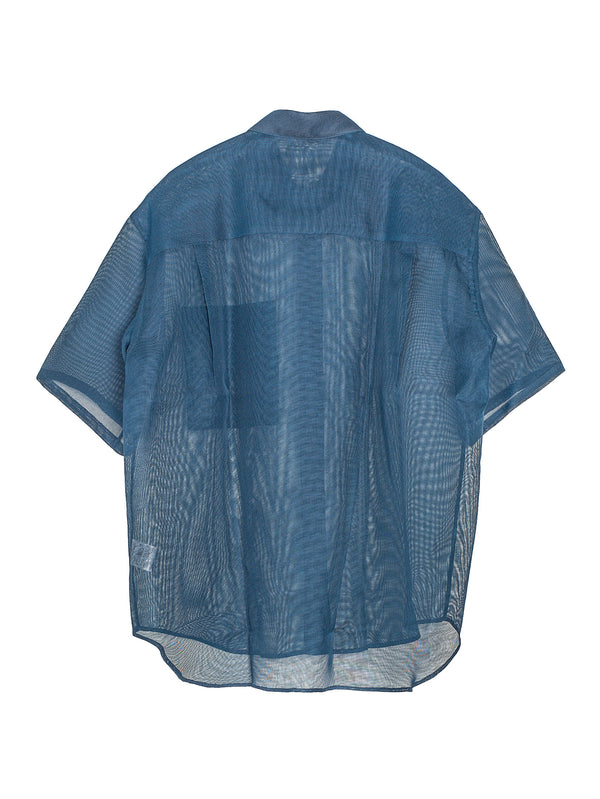 Eternal Summer Shirt Kimono Silk Gauze Indigo