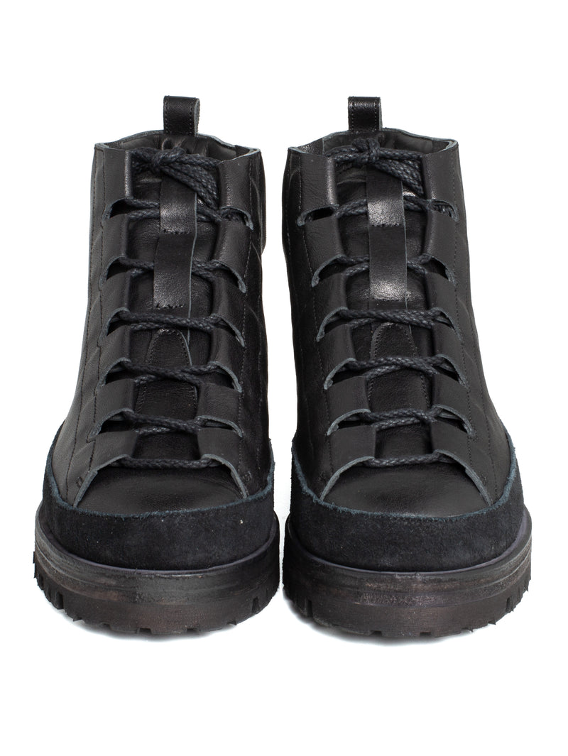 Jan-Jan Van Essche X Petrosolaum Leather Trekking Shoes