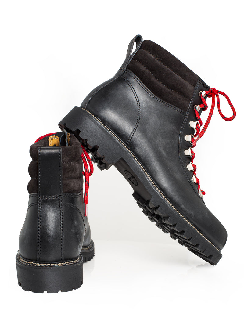 Gebirgsjäger Bark Tanned Suede Black Umbra