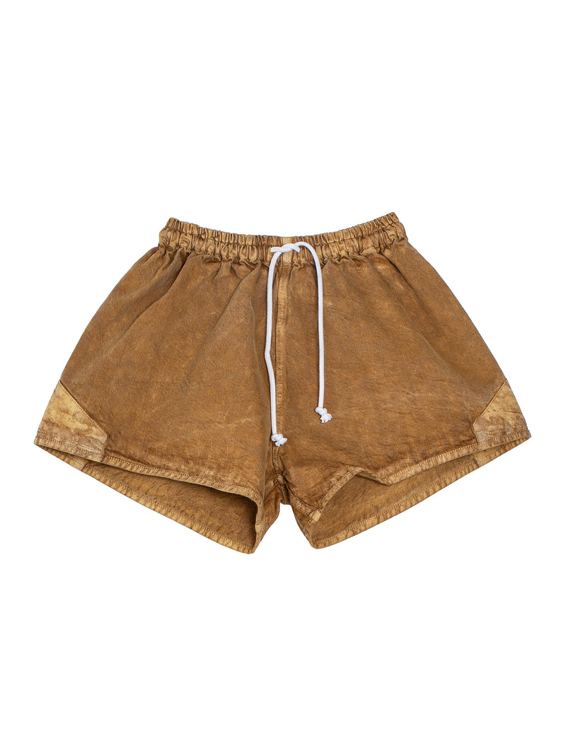 Schulz Shorts Natural Gold Clay