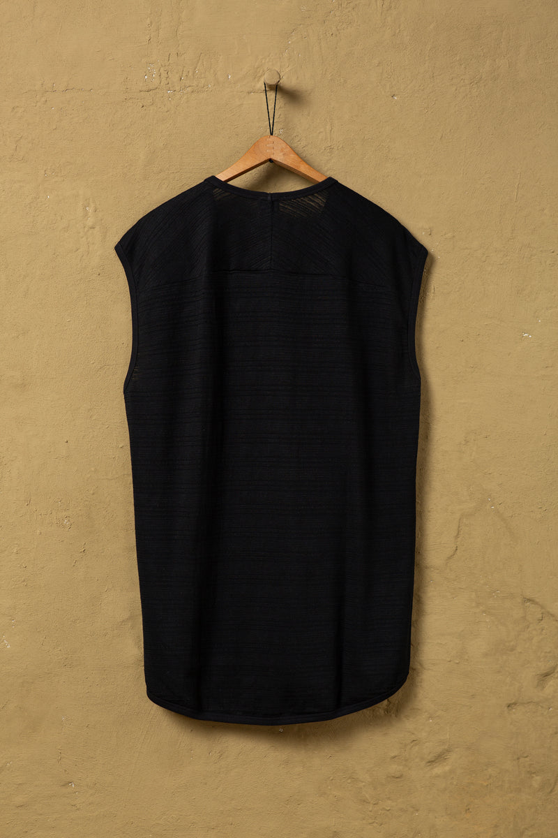 Tanktop Nr.18 Ripple Jersey Black