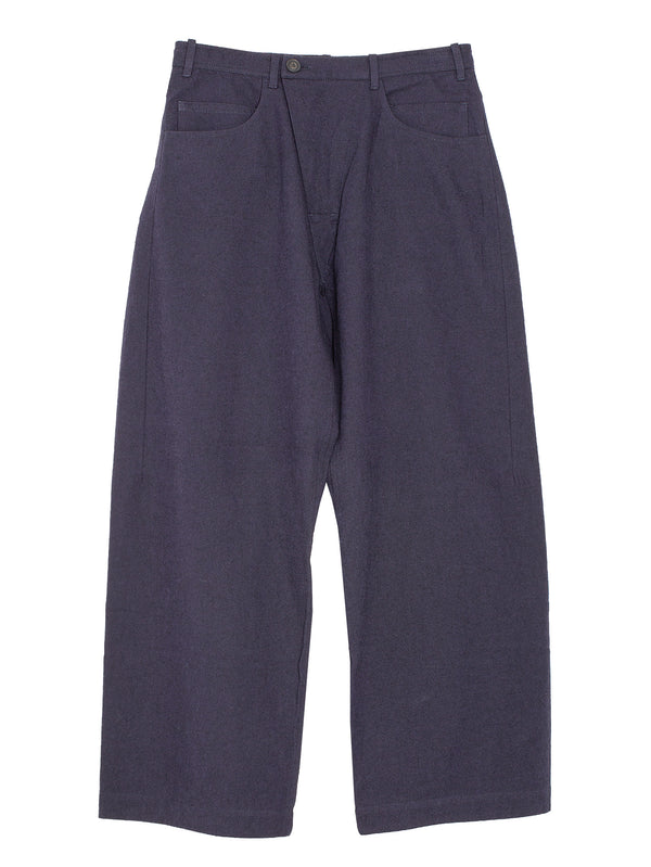 Trousers Nr. 78 Cotton Wool Washed Twill Midnight