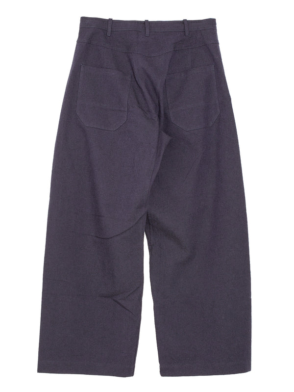 Trousers Nr. 78 Cotton Wool Washed Twill Midnight