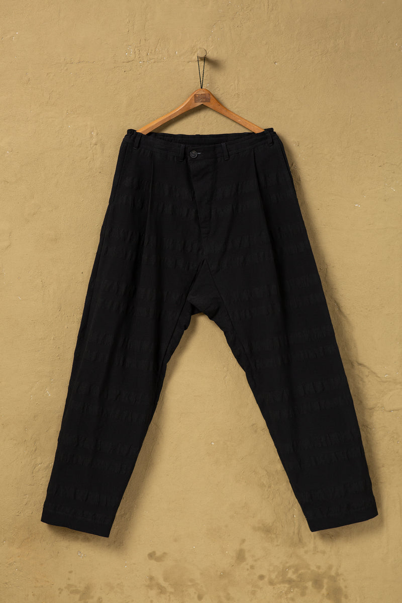 Trousers Nr.85 Broad Stripe Cloth Black