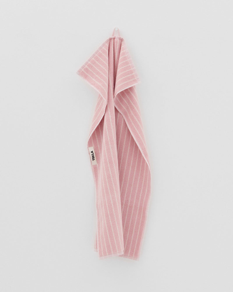 Hand Towel Shaded Pink Stripes