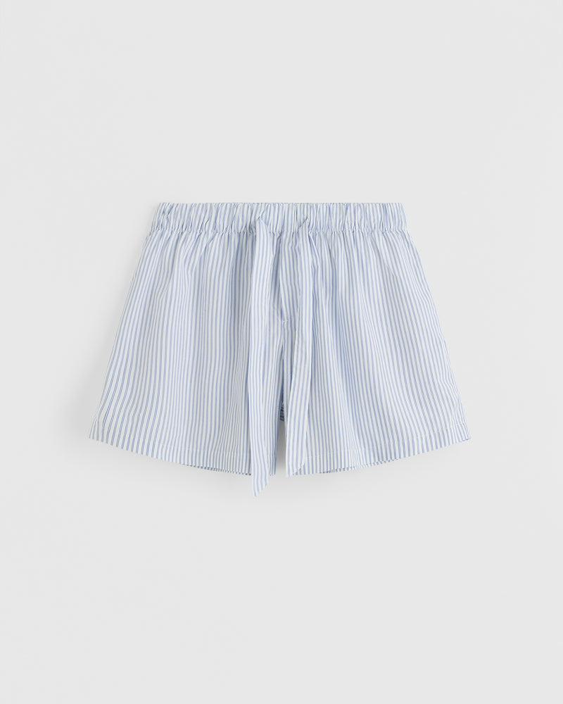 Poplin Pyjamas Shorts Orchid Stripes