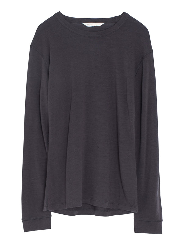 Merino Long Sleeve Top Cacao