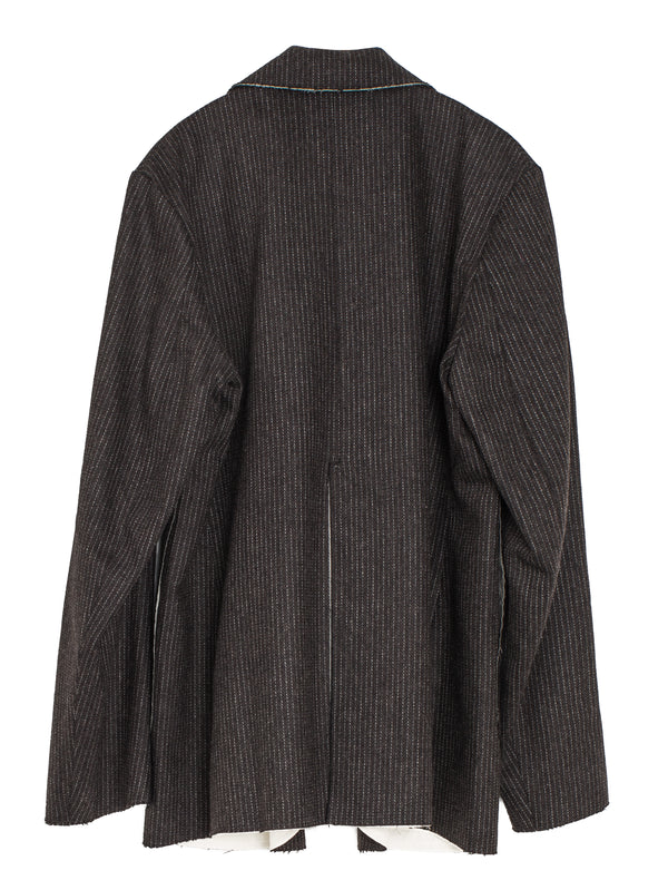 Stanhope Jacket Cacao Pinstripe