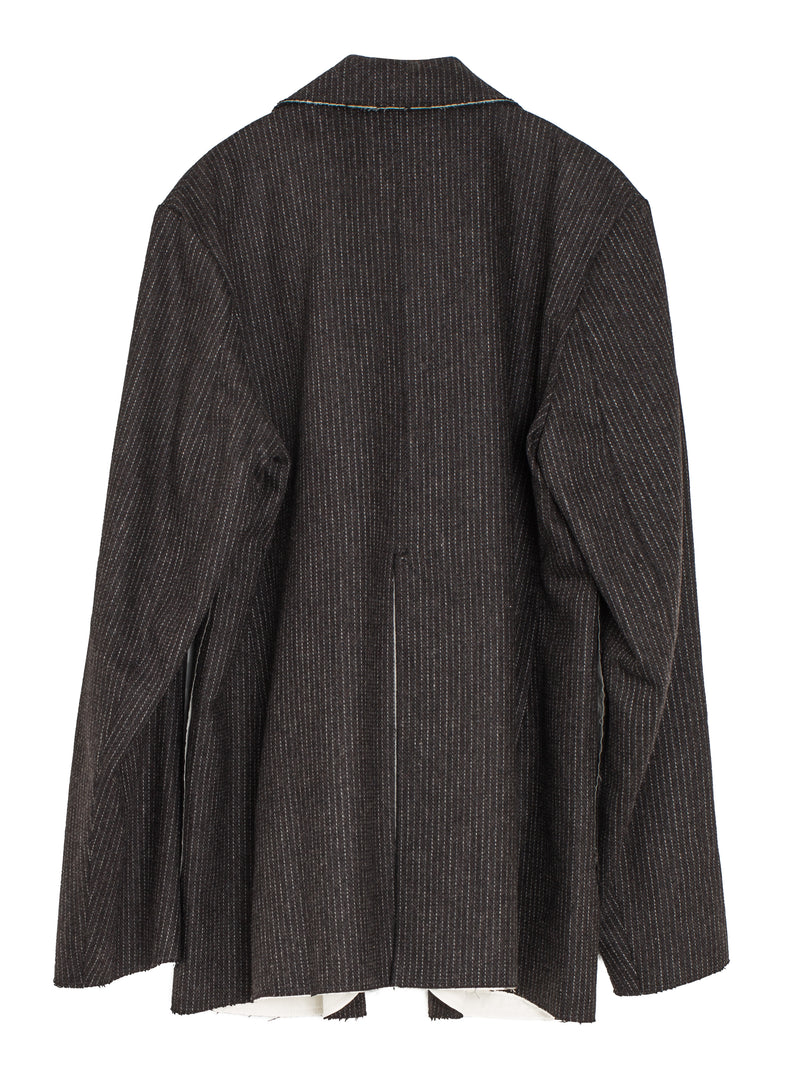 Stanhope Jacket Cacao Pinstripe