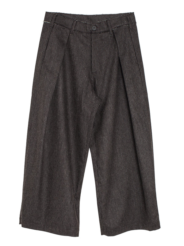 Kassel Trousers Cacao Pinstripe