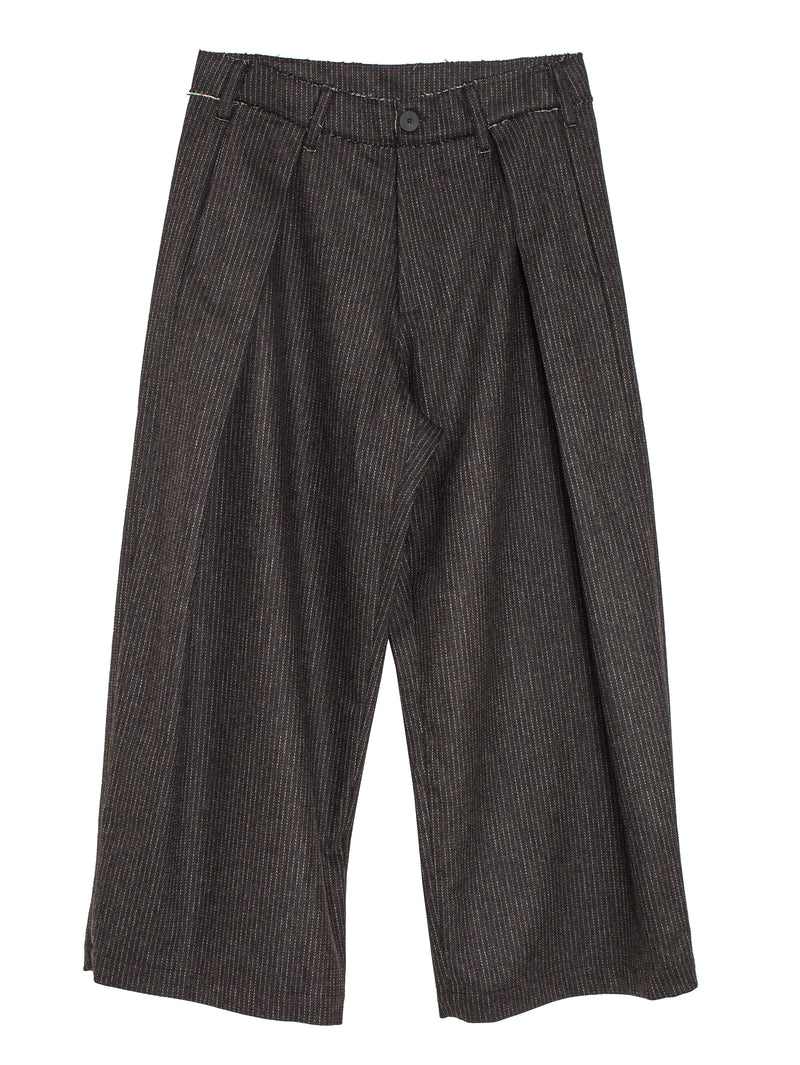 Kassel Trousers Cacao Pinstripe