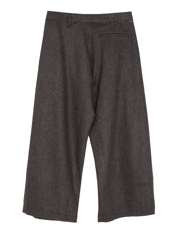 Kassel Trousers Cacao Pinstripe