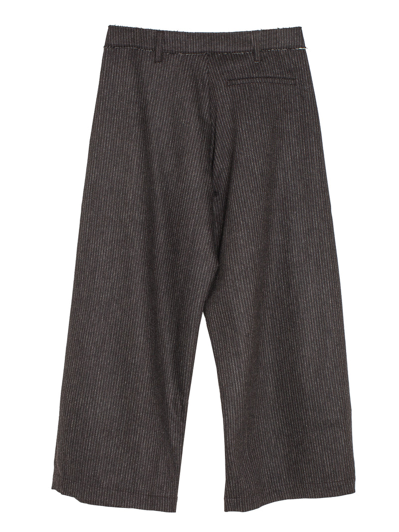 Kassel Trousers Cacao Pinstripe