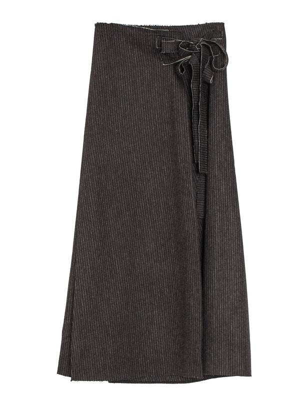 Steiner Kilt Cacao Pinstripe