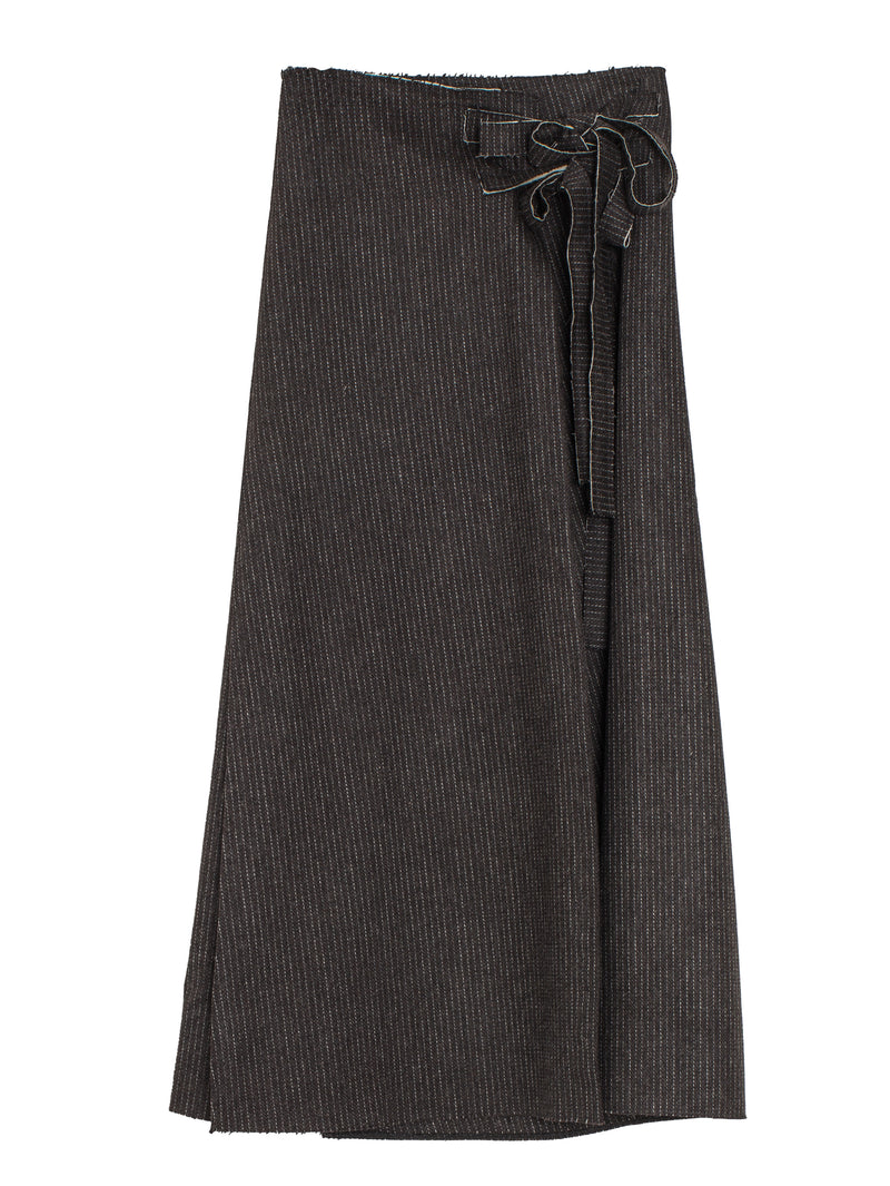 Steiner Kilt Cacao Pinstripe