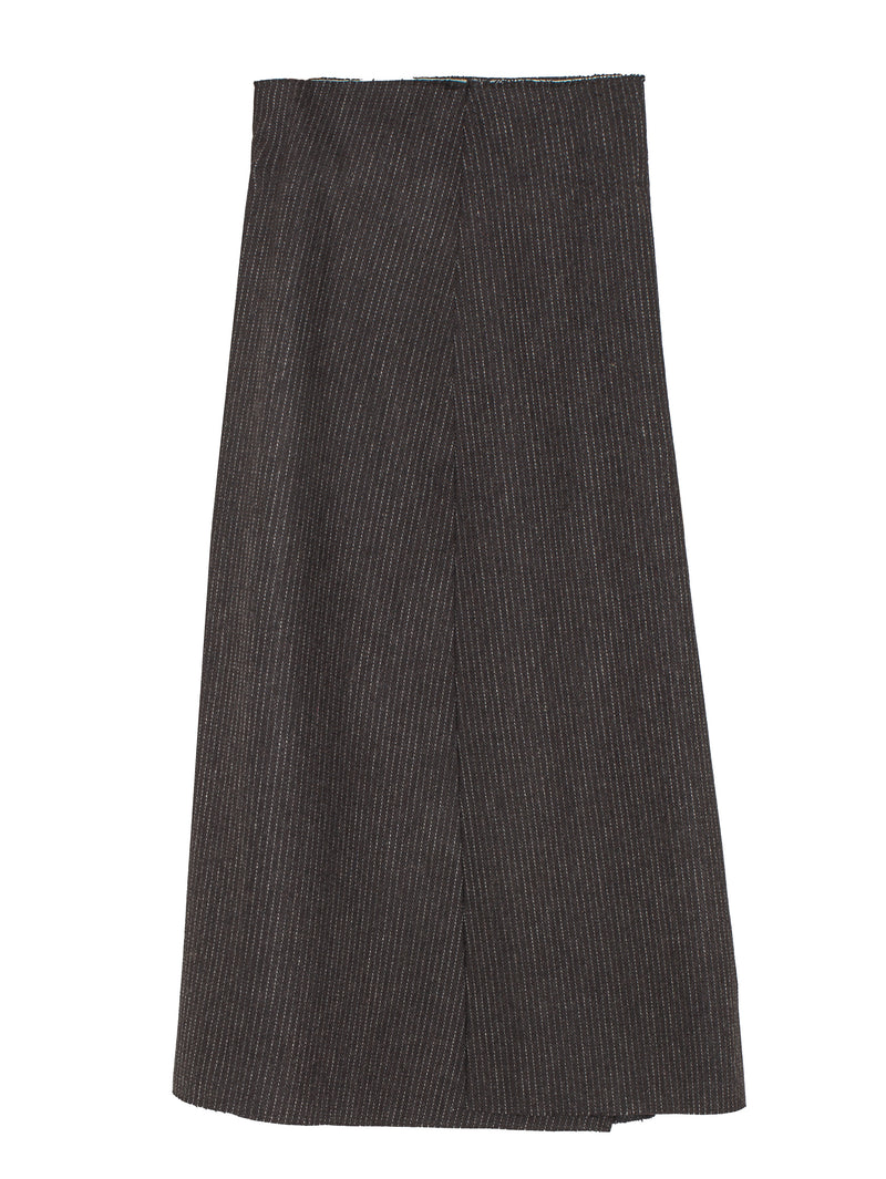 Steiner Kilt Cacao Pinstripe
