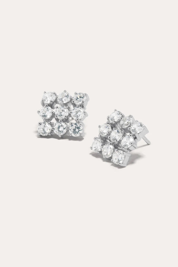 Notsobig Juggernaut Zirconia Silver Earrings