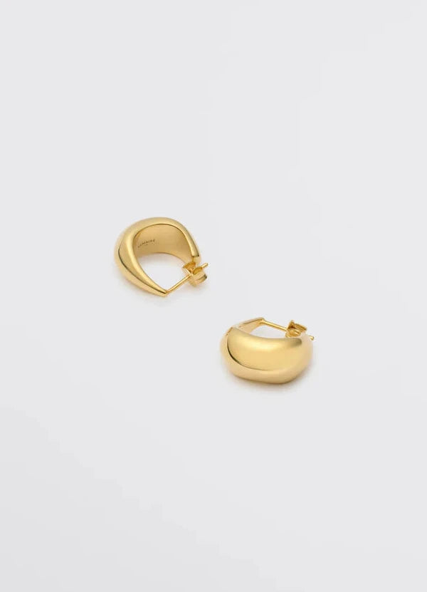 Curved Mini Drop Gold