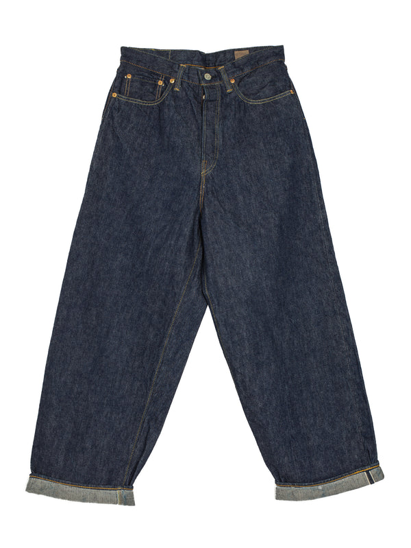 Orslow Wide Leg Jean One Wash Denim Indigo