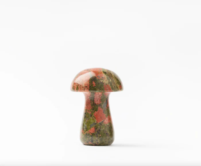 Gua Shroom L Unakite