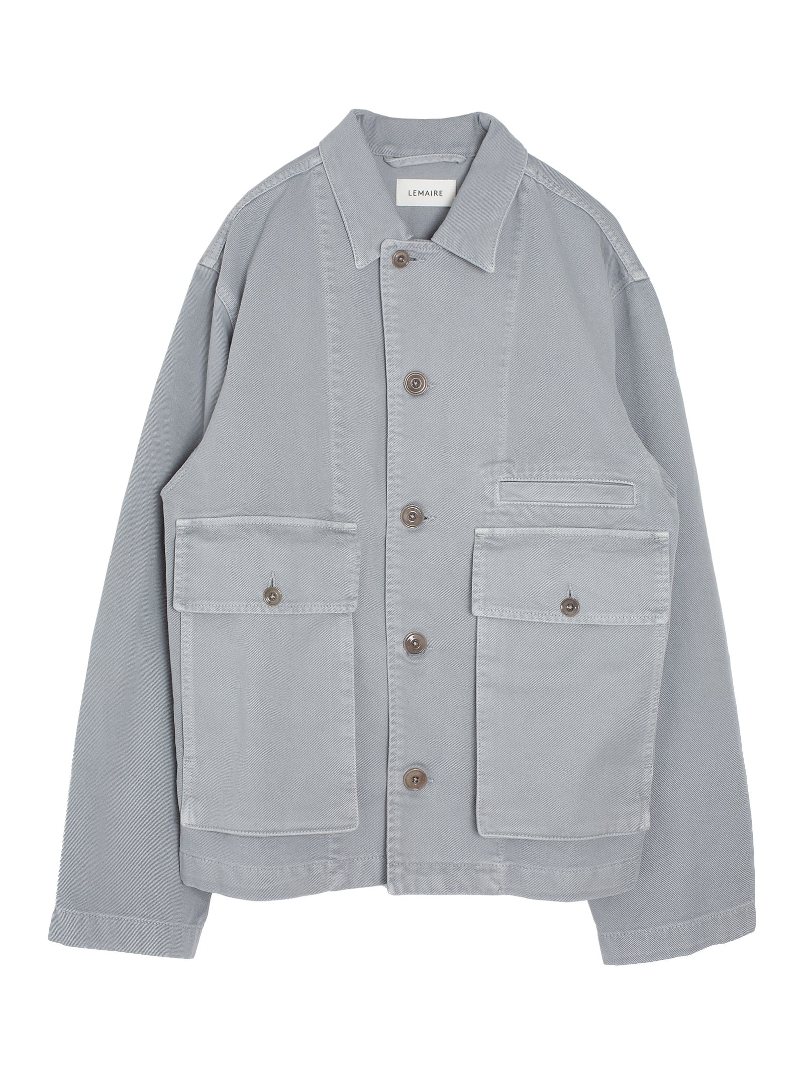 Lemaire ジャケット lemaire-boxy-jacket-snowy-blue