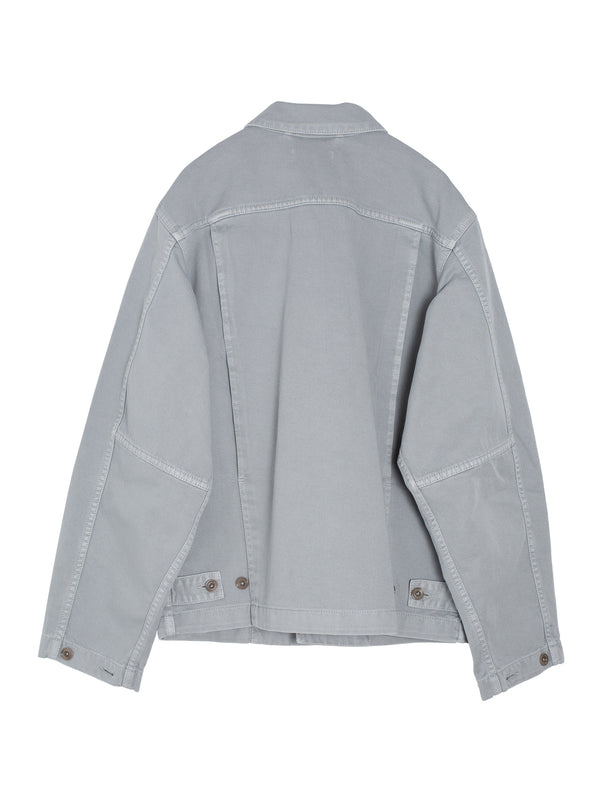 Boxy Jacket Snowy Blue Grey