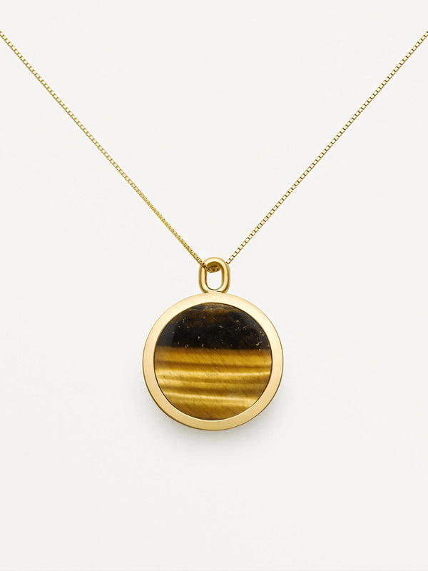 Nouveau Realismne Necklace Tiger eye