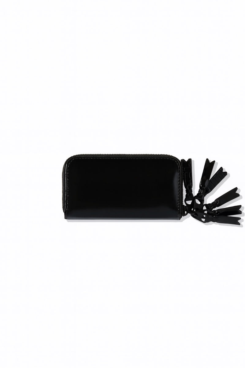 CDG Zipper Medley Zip Around Purse Black SA0140XZM