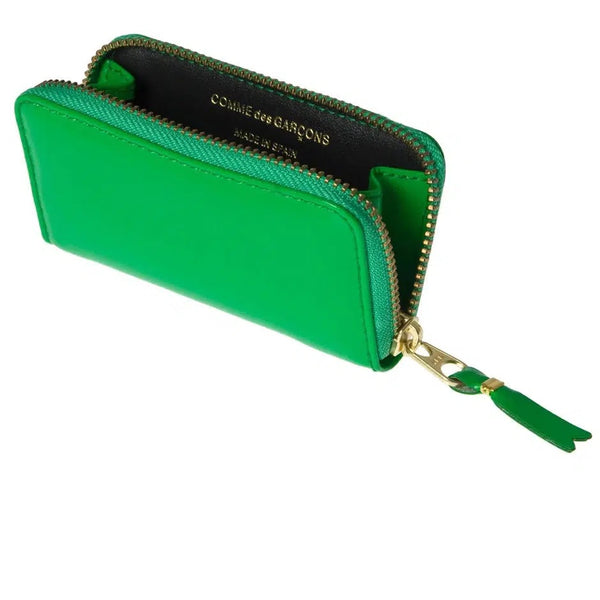 CDG Classic Line Zip Around Purse Green SA410X