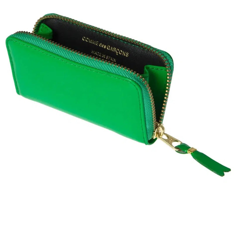 CDG Classic Line Zip Around Purse Green SA410X
