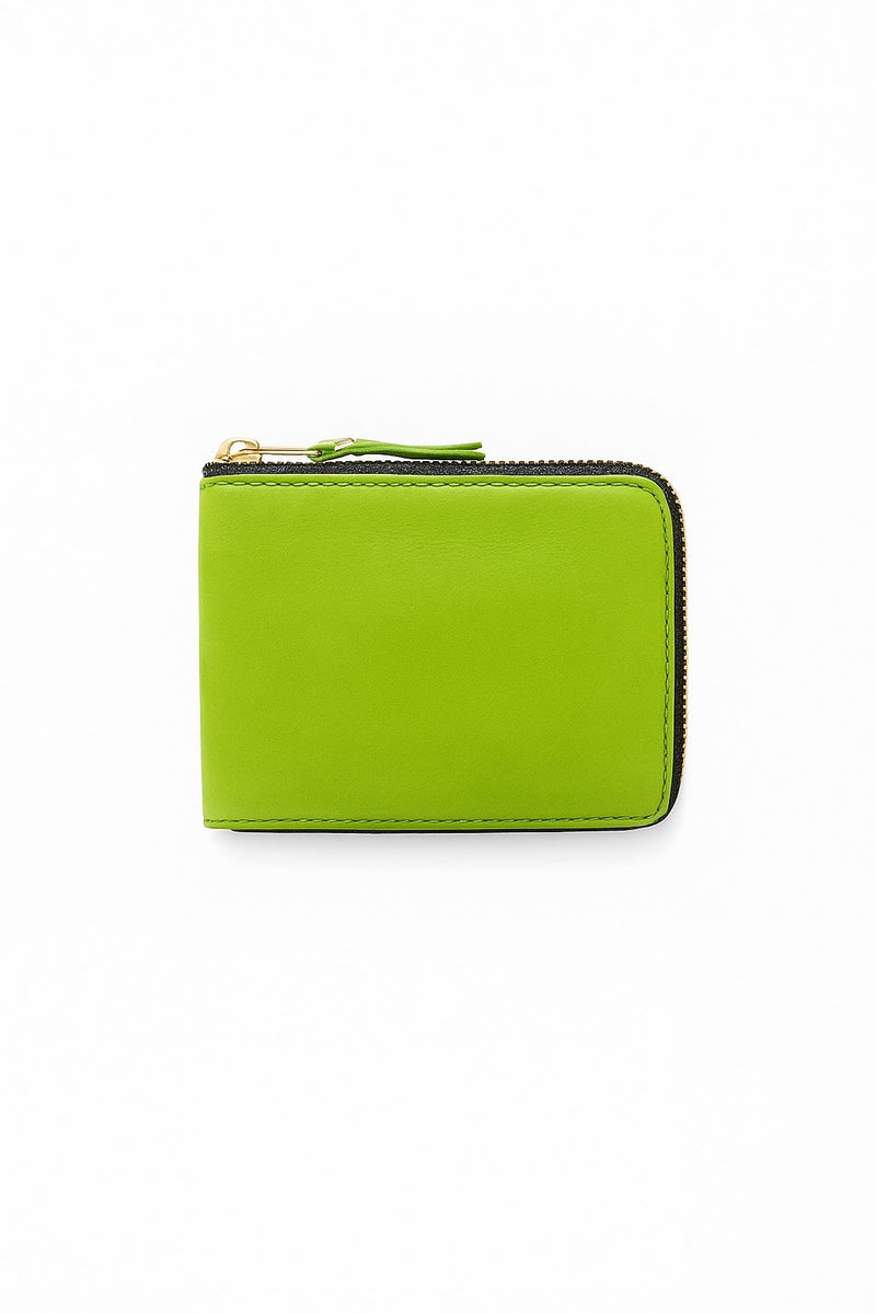 CDG Washed Zip Around Wallet Green SA7100WW
