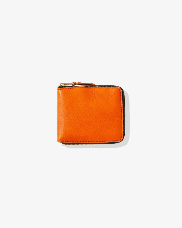 CDG Washed Zip Around Wallet Orange SA7100WW