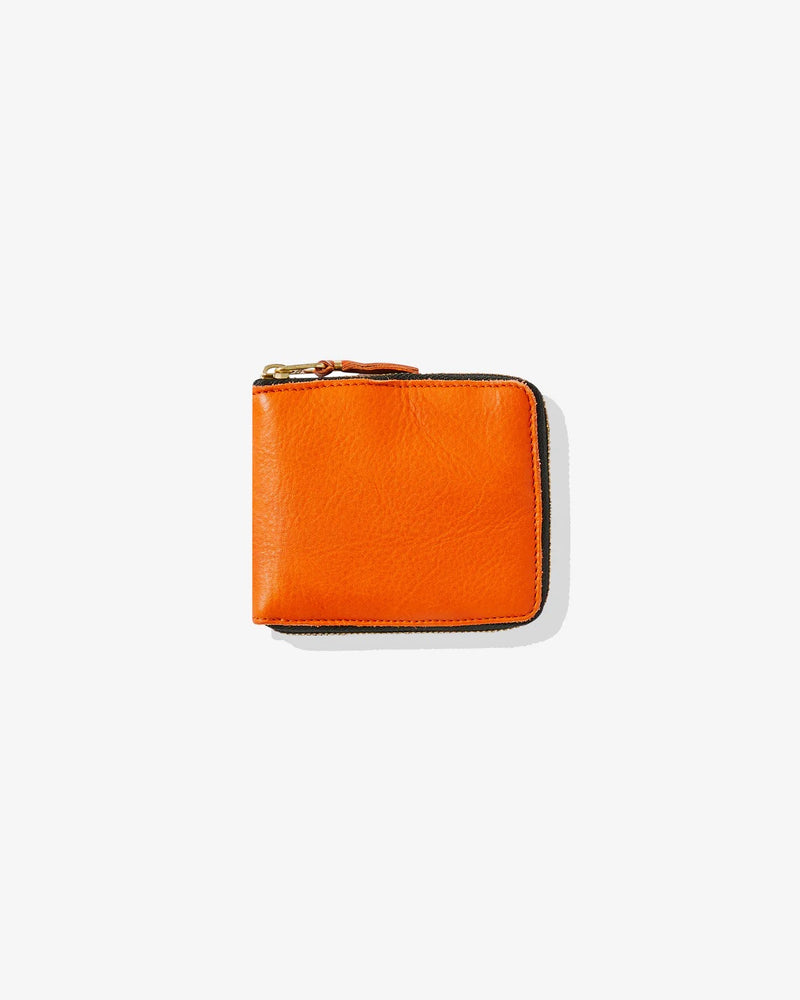 CDG Washed Zip Around Wallet Orange SA7100WW