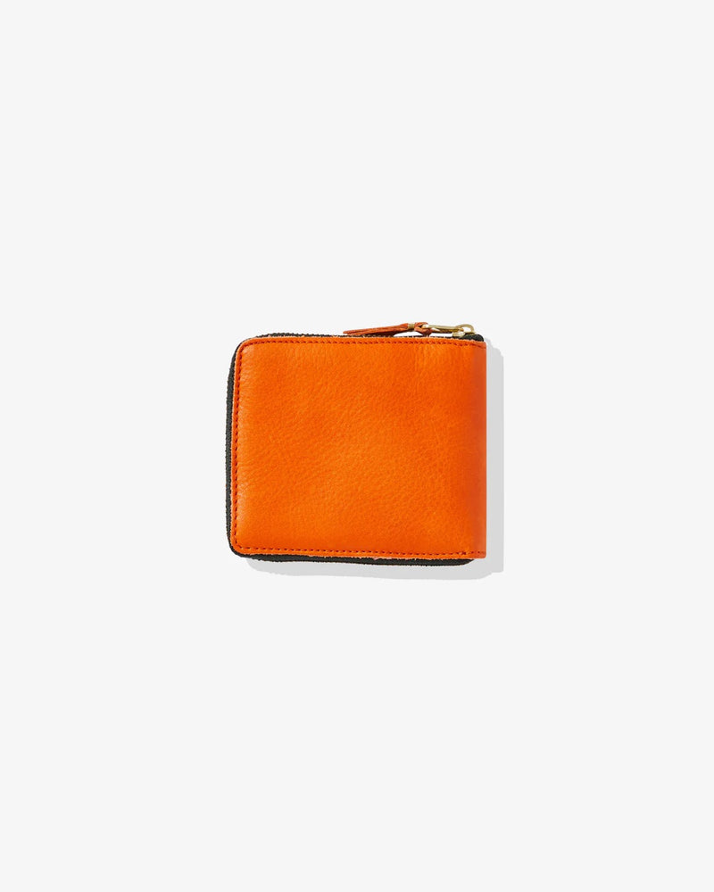 CDG Washed Zip Around Wallet Orange SA7100WW